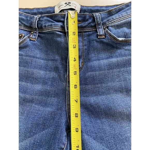 Hammer Jeans Juniors Size 9 Ankle Zip Skinny Jeans Medium Wash Stretchy Mid Rise - Picture 10 of 10
